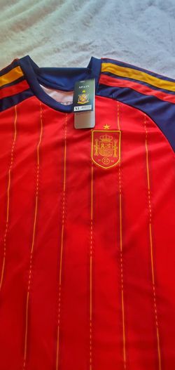 Mens Spain soccer jersey
