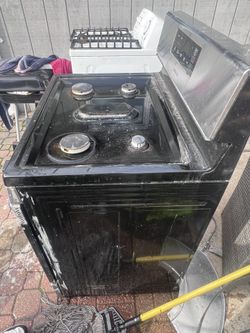 LG STOVE & refrigerator Stainless Steel