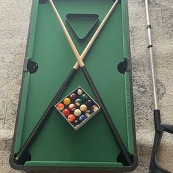 Sportcraft Kids Tabletop Pool Table