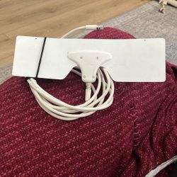 Mohu Leaf Plus Paper-Thin Indoor TV Antenna, Amplified, UHF VHF, 60-Mile Range, Multi-Directional, 4K 8K UHD, NEXTGEN TV - w/ 12 ft. Cable