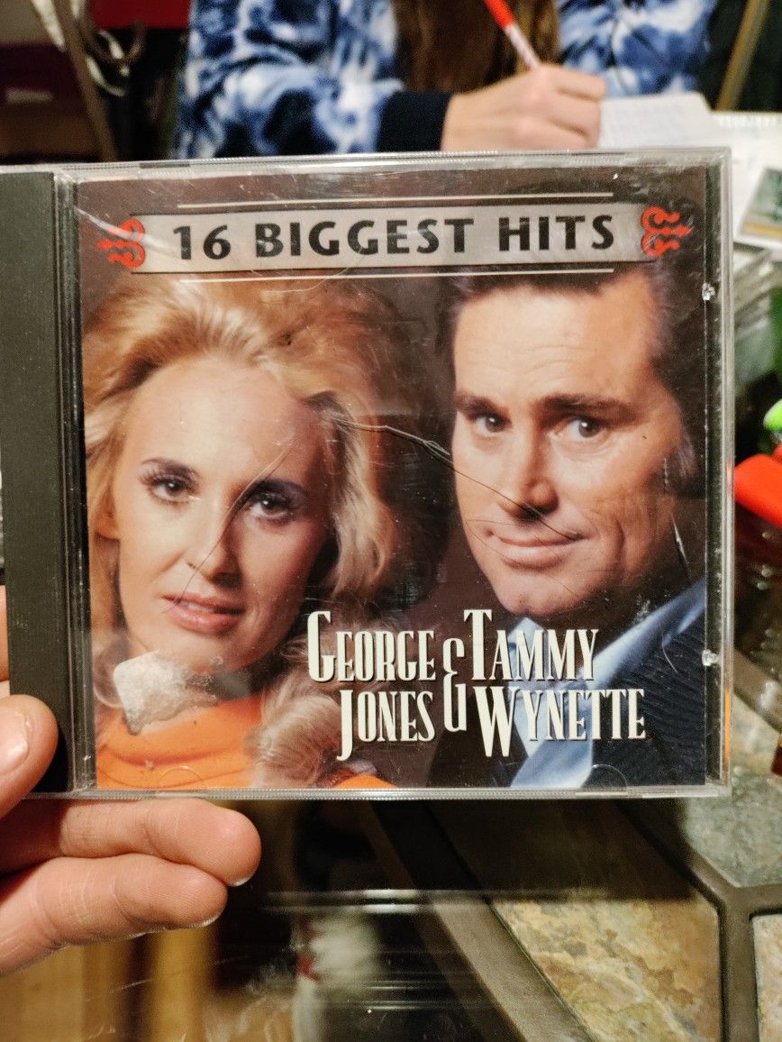 George Jones And Tammy Wynette 16 Biggest Hits Cd