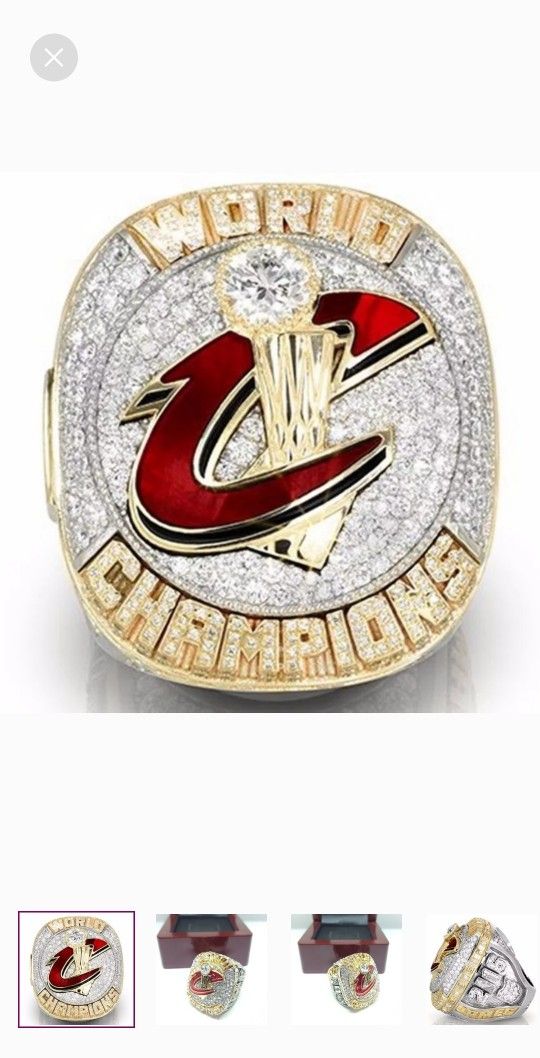 Cleveland Cavaliers Championship Ring 2016 Lebron James Fan Edition
