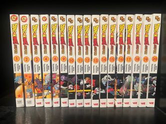 Dragonball Super Manga 1-20 Missing 5/7/8.