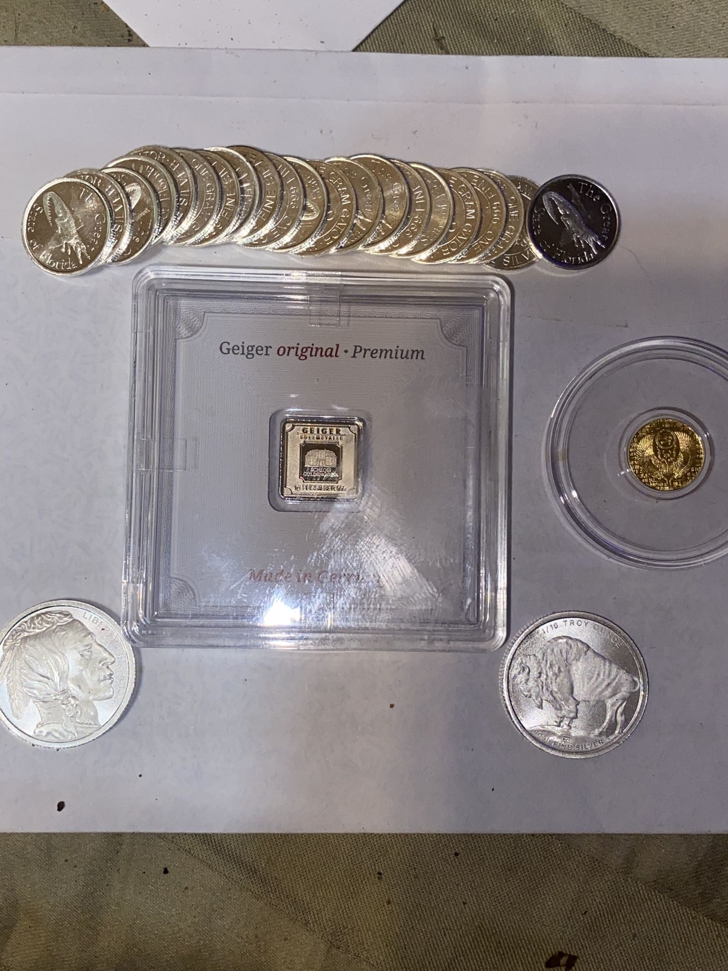 21 g gator rounds one Geiger an essay 1/200 Gold