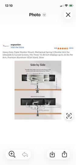 Monitor mounts