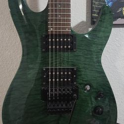 Ltd Guitar And Line 6 Spider Amp