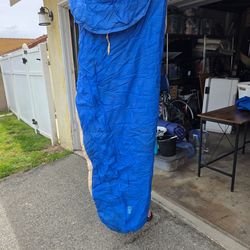 Sleeping bag (mummy) below zeeo