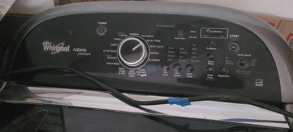 Whirlpool CABRIO Platinum in Chrome Washer/Dryer Set