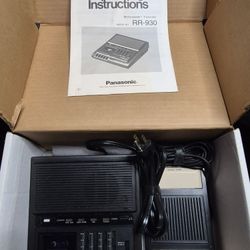 Panasonic RR-930 Micro Tape Recorder 