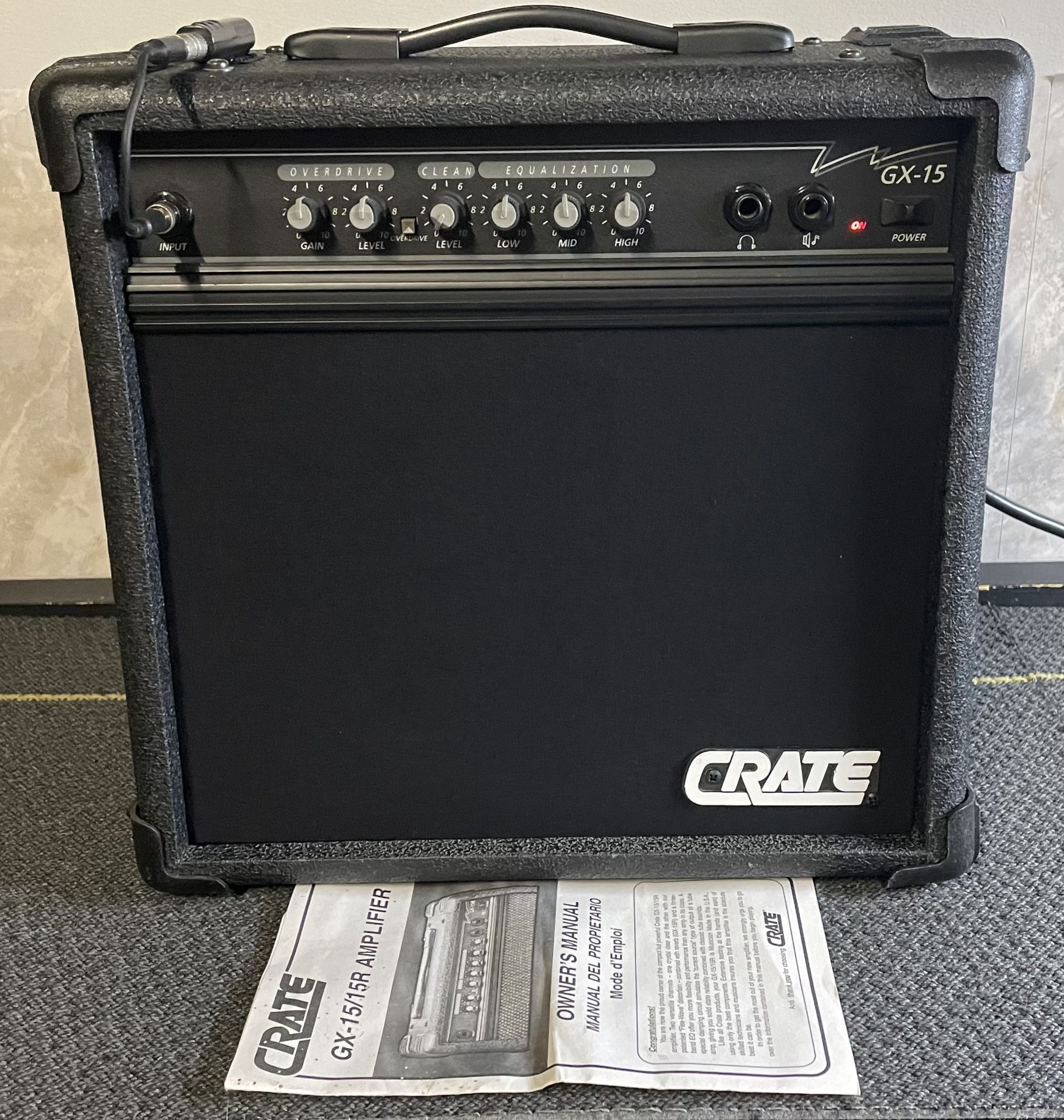 Crate GX-15 Amp/Bluetooth Party Speaker