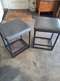 Two Matching Barstools