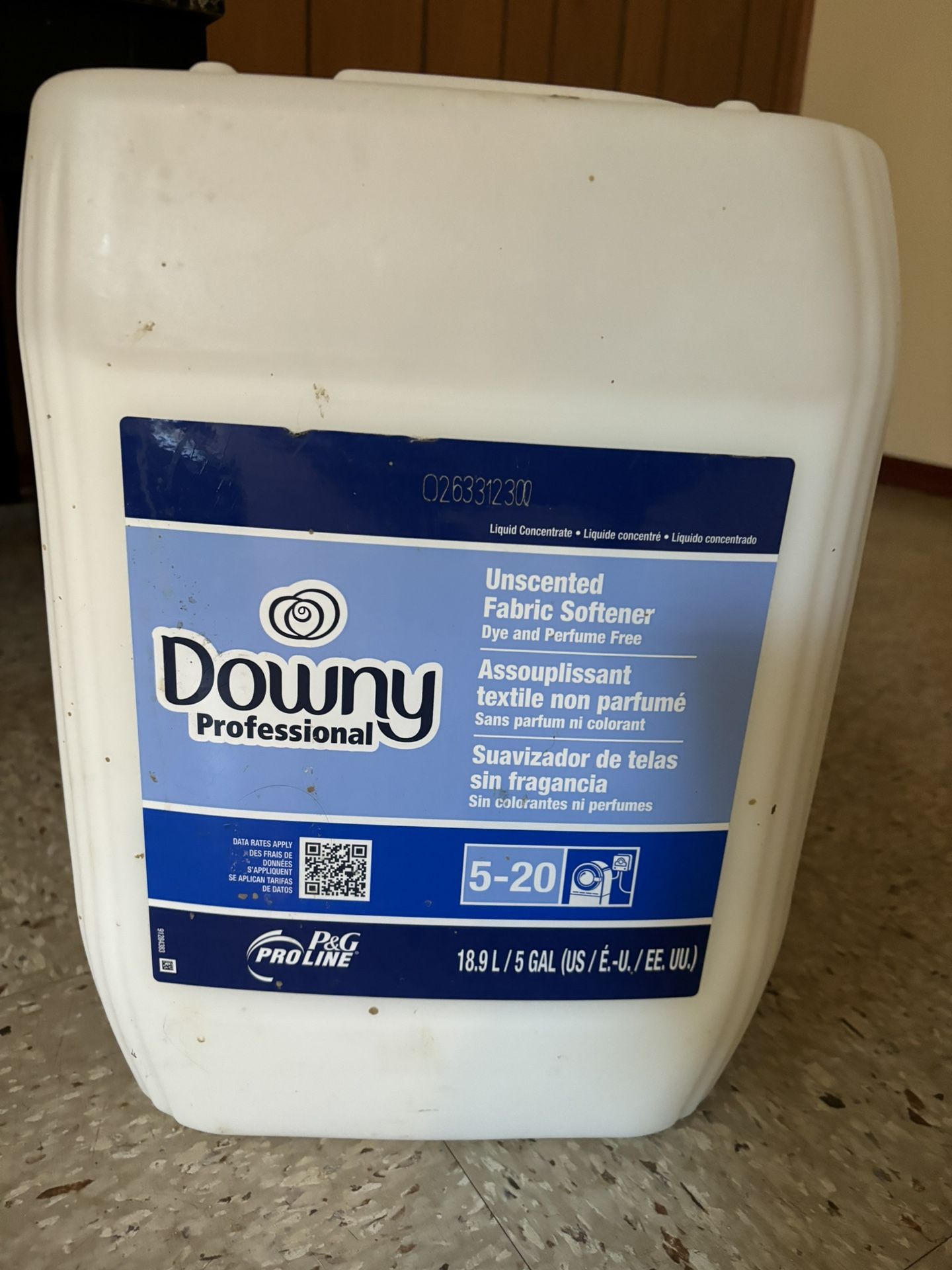 Downy Professional Unscented Fabric Softener