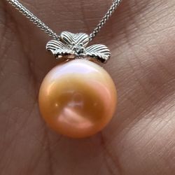 Rare Real Edison Pearl Necklace 