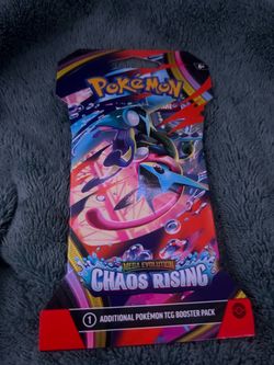 Pokémon TCG Mega Evolution Chaos Rising Booster Pack