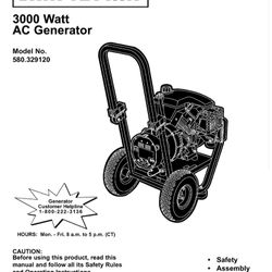 Craftsman AC Generator