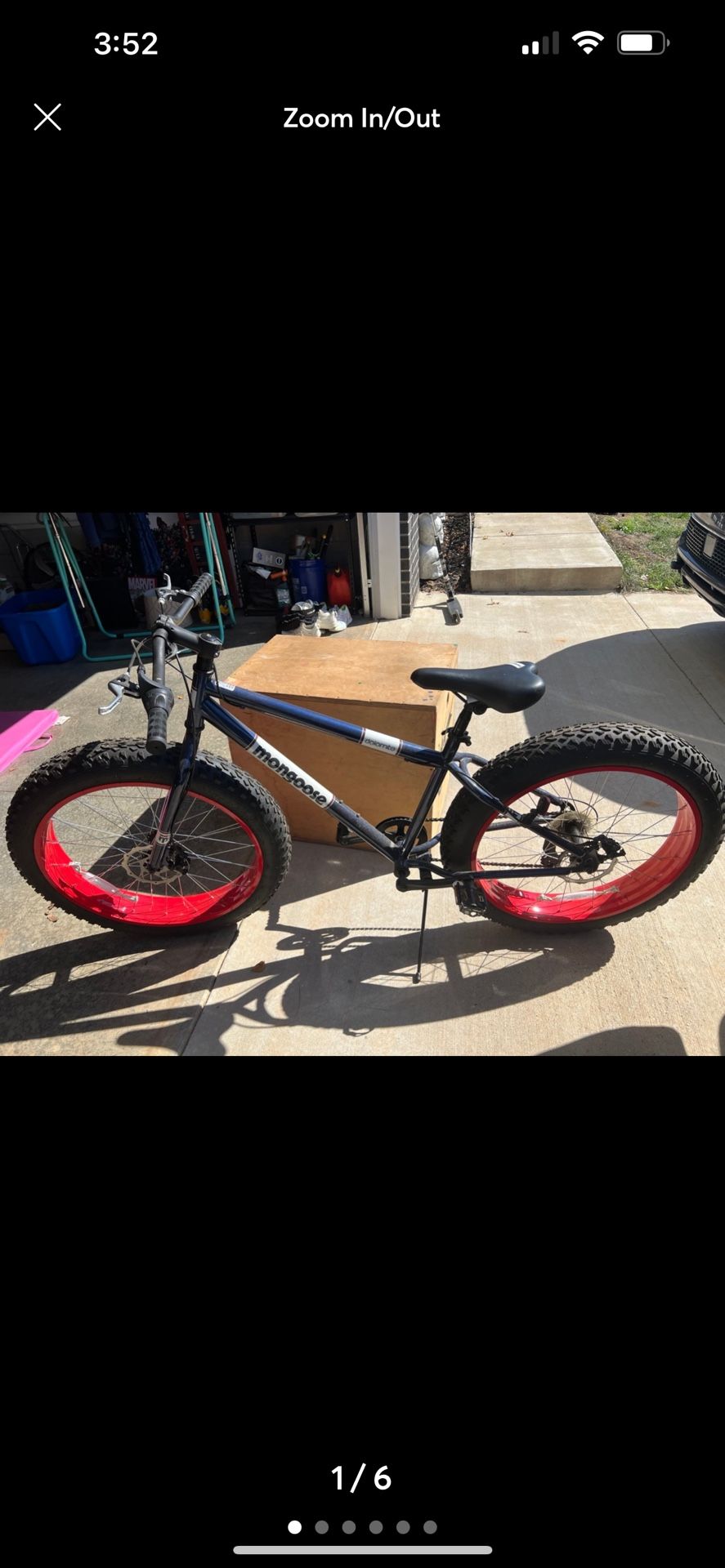 Mongoose Fat Tire Bike