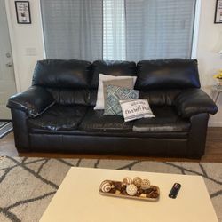 Leather Couch Set 
