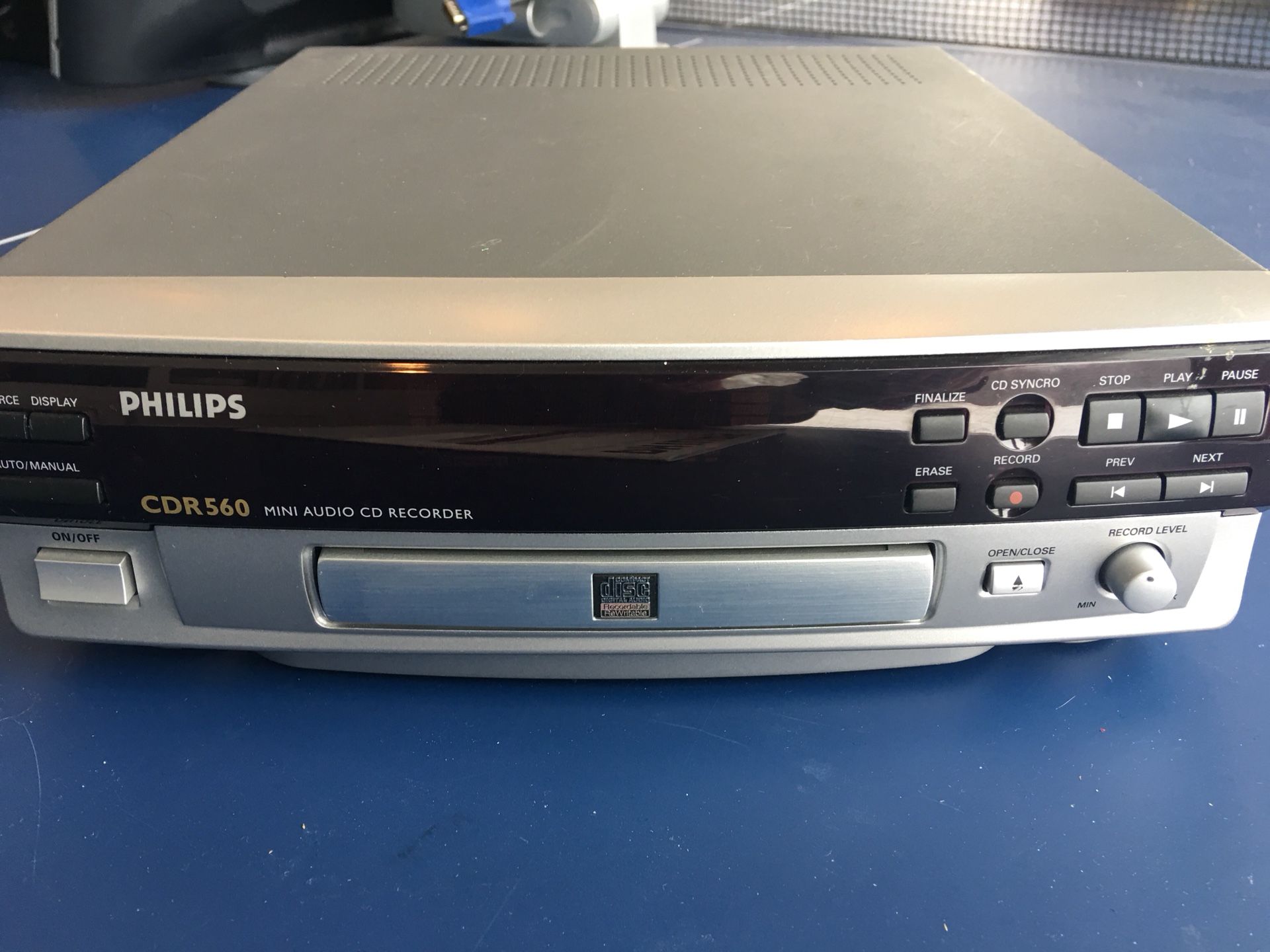 Philips CDR 560 CD recorder excellent condition