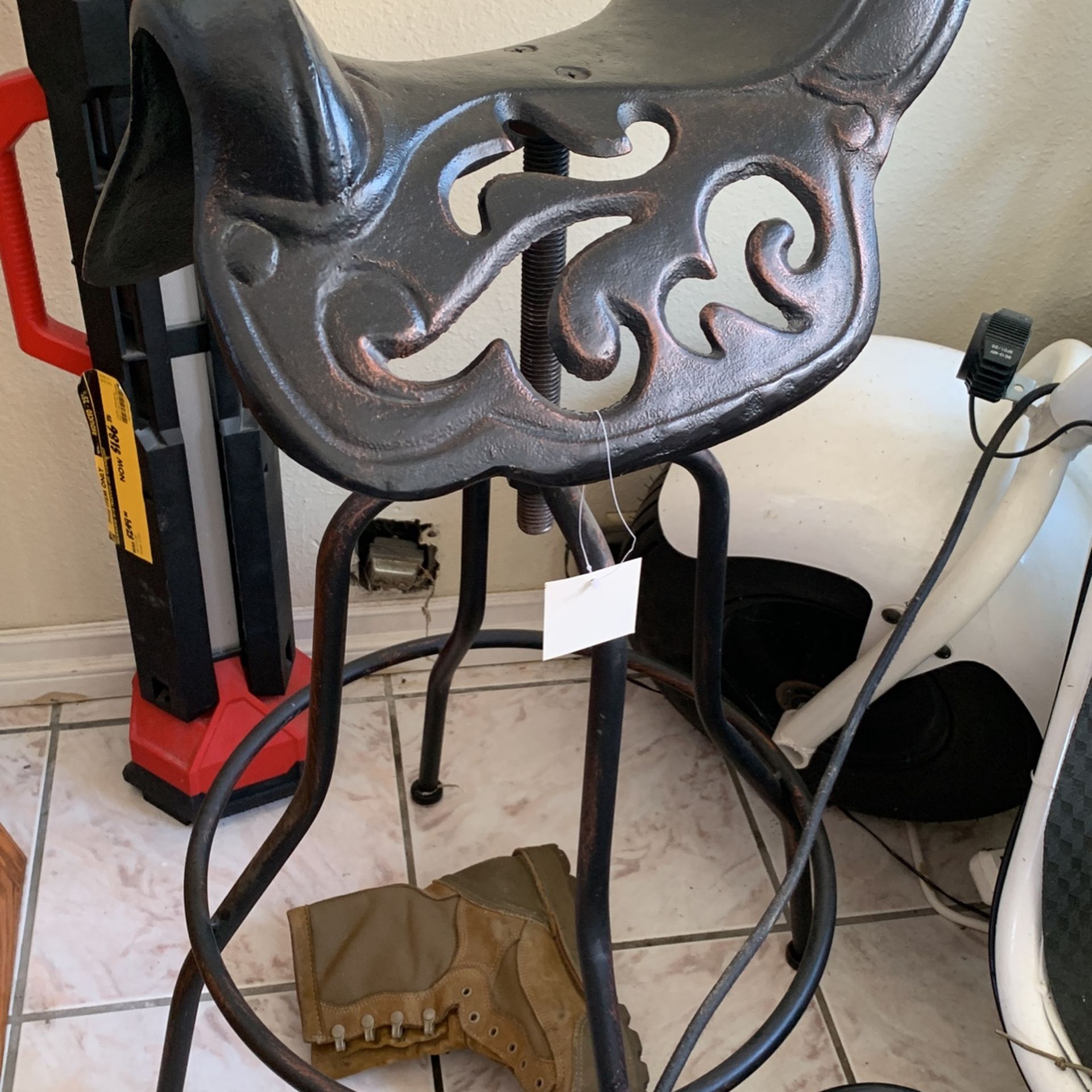 Horse saddle sale chair for sale