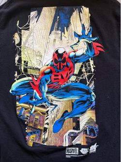 HUF x Marvel Spider-Man 2099 Double-Sided Graphic Tee Black XL