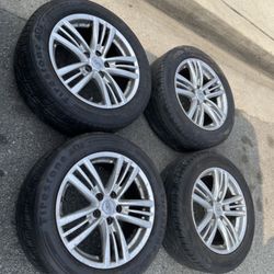 4 — 225/55r17 5x4.5 5x114.3 Stock Infiniti Q50 370z 350z G35 G37 Altima accord Civic Rsx Camry Corolla RAV4 Tacoma Wheels Rims Tires!!!