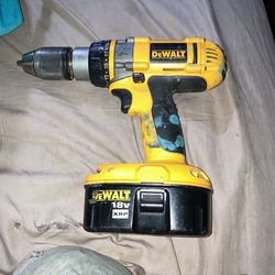 Dewalt Drill 18v XRP