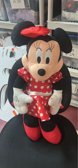 Vintage Minnie Mouse Plush Stuffed Toy