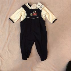 Boys 3-6 Months 2 Piece Train Set