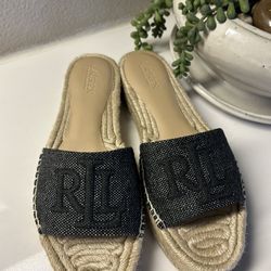Womens Ralph Lauren Espadrille Sandals