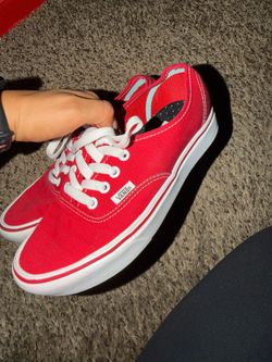 Vans Red Authentic ComfyCush