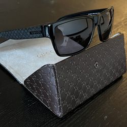 Gucci 1000/S Sunglasses 08073H Blk (5715)