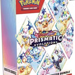 Scarlet & Violet - Prismatic Evolutions Booster Bundle