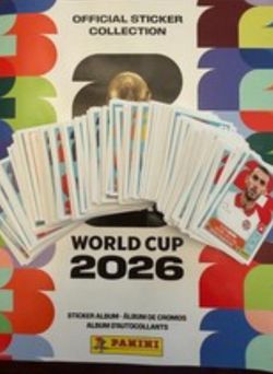 Panini 2026 World cup stickers