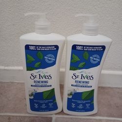 St. Ives Hand & Body Lotion for Women, Renewing Collagen Elastin for Dry Skin 21 oz