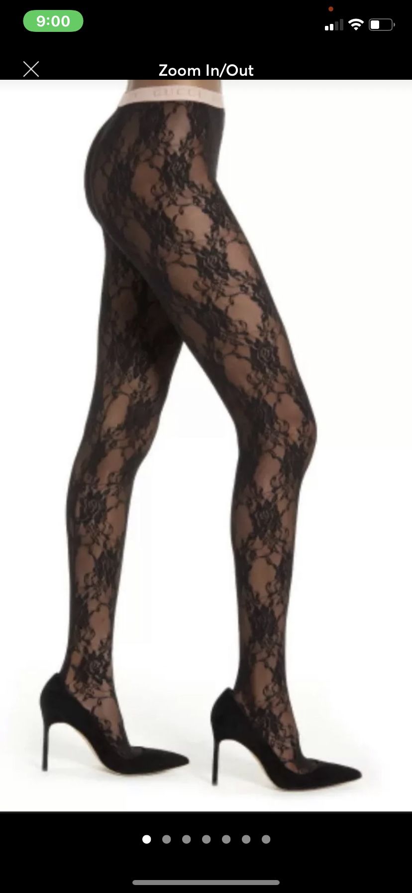 GUCCI Lace tights