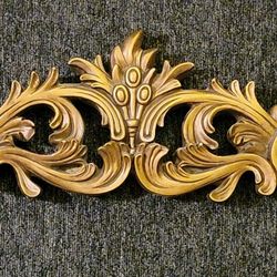 Ornate Top Door / Portrait / Painting Gold Leaf Decoration