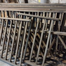 Wood Rail for Porch
