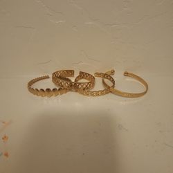 Adjustable Gold Bracelets