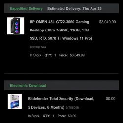 GAMING PC / COMPUTER: HP OMEN