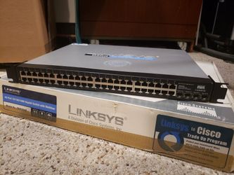 Linksys 48 Ports Gigabit Switch (SRW2048)