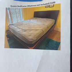 Queen Bed frame 
