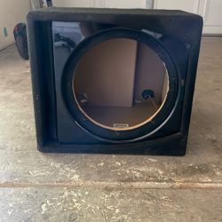 12in ported Subwoofer box