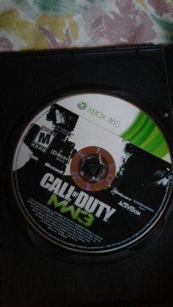 CALL OF DUTY MW3 VIDEO GAME FOR XBOX360$10