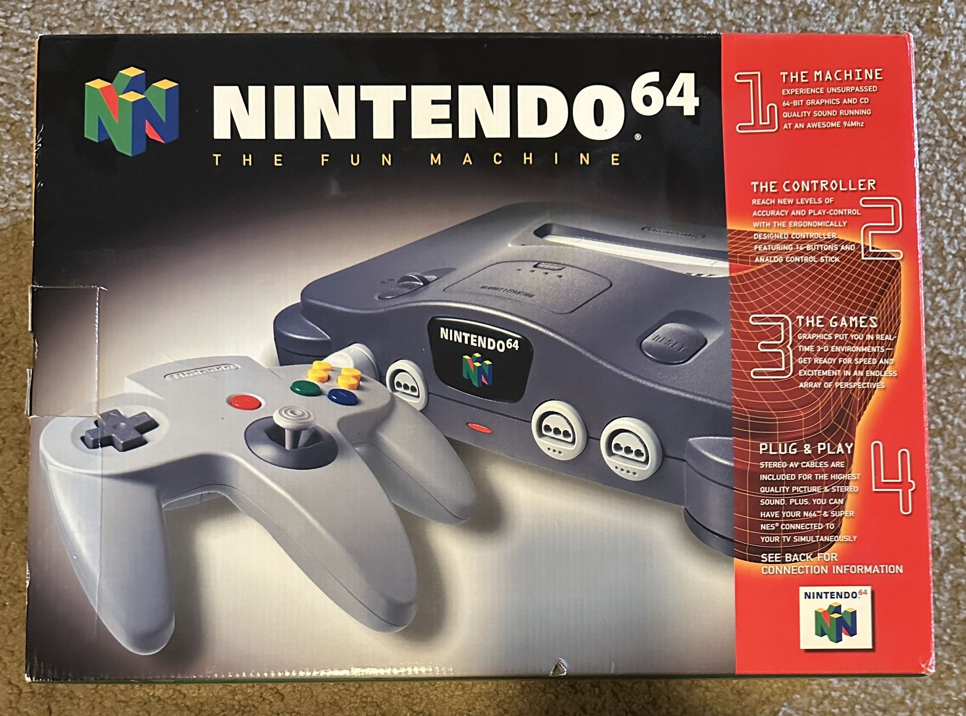 Nintendo 64 Console Box Only 