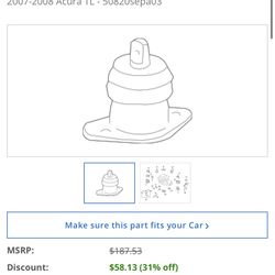 Genuine Honda Side Engine Mount 07-08 ACURA TL