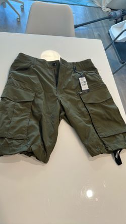 G-Star Raw Ashton Str Tech ripstop shorts - Olive green - 31W
