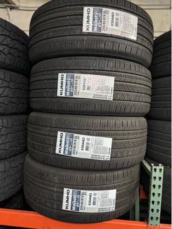 255/45/19 KUMHO MAJESTY EV (FOR TESLA) (4 TIRES NEW) INCLUDED INSTALLATION AND BALANCING (PROMOTION)โ