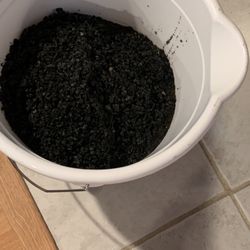 $5 Bucket Gravel For Tank