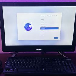 Samsung Touch Screen PC + Logitech Keyboard & Mouse