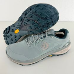 Topo Athletic Terraventure 4 Women's Size 9 Sage/Tan Trail Running Shoes
